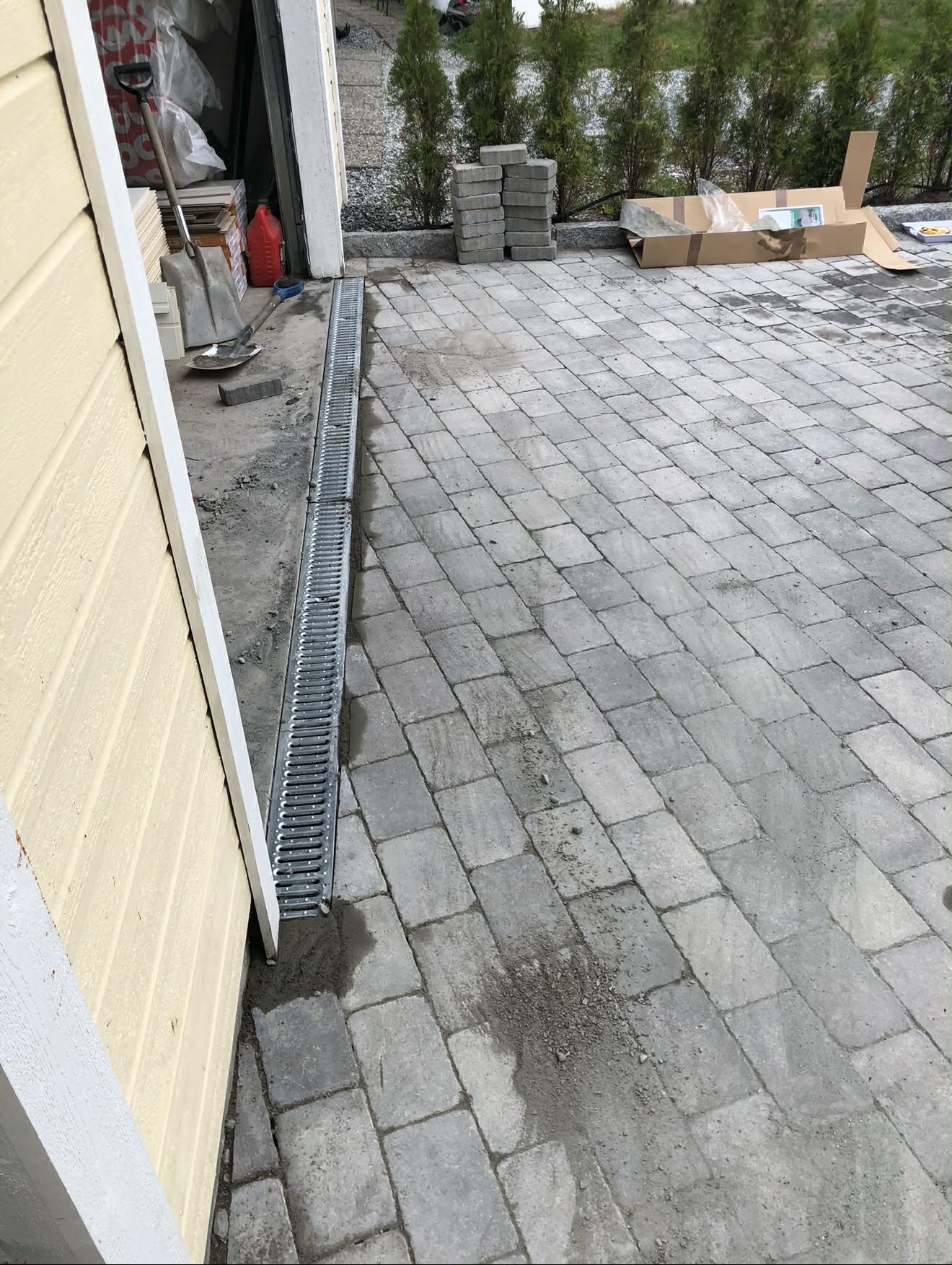Steinleggingsprosjekt utført av Wünder AS